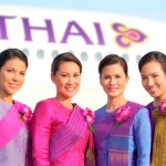 Стюардессы авиакомпании Thai Airways
